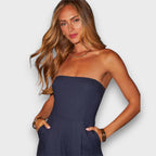 Louna – Elegant Bandeau Jumpsuit