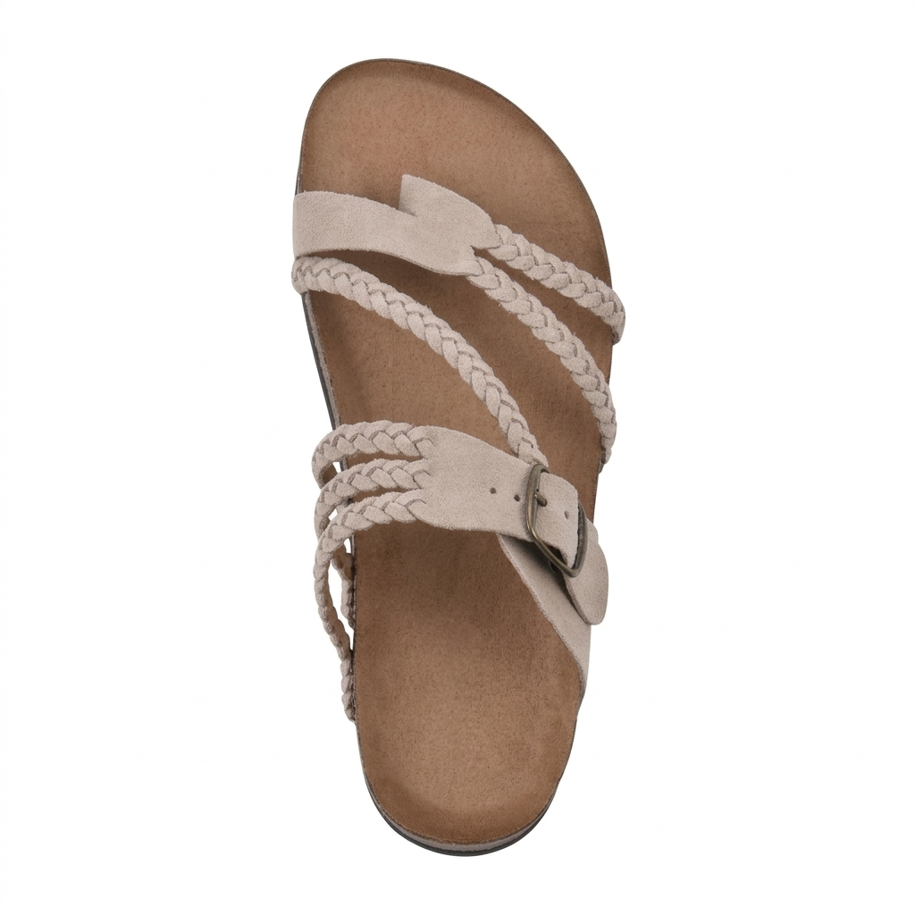 Maeve | Braided Cork Sandals