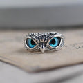 Silver Opal Adjustable Ring