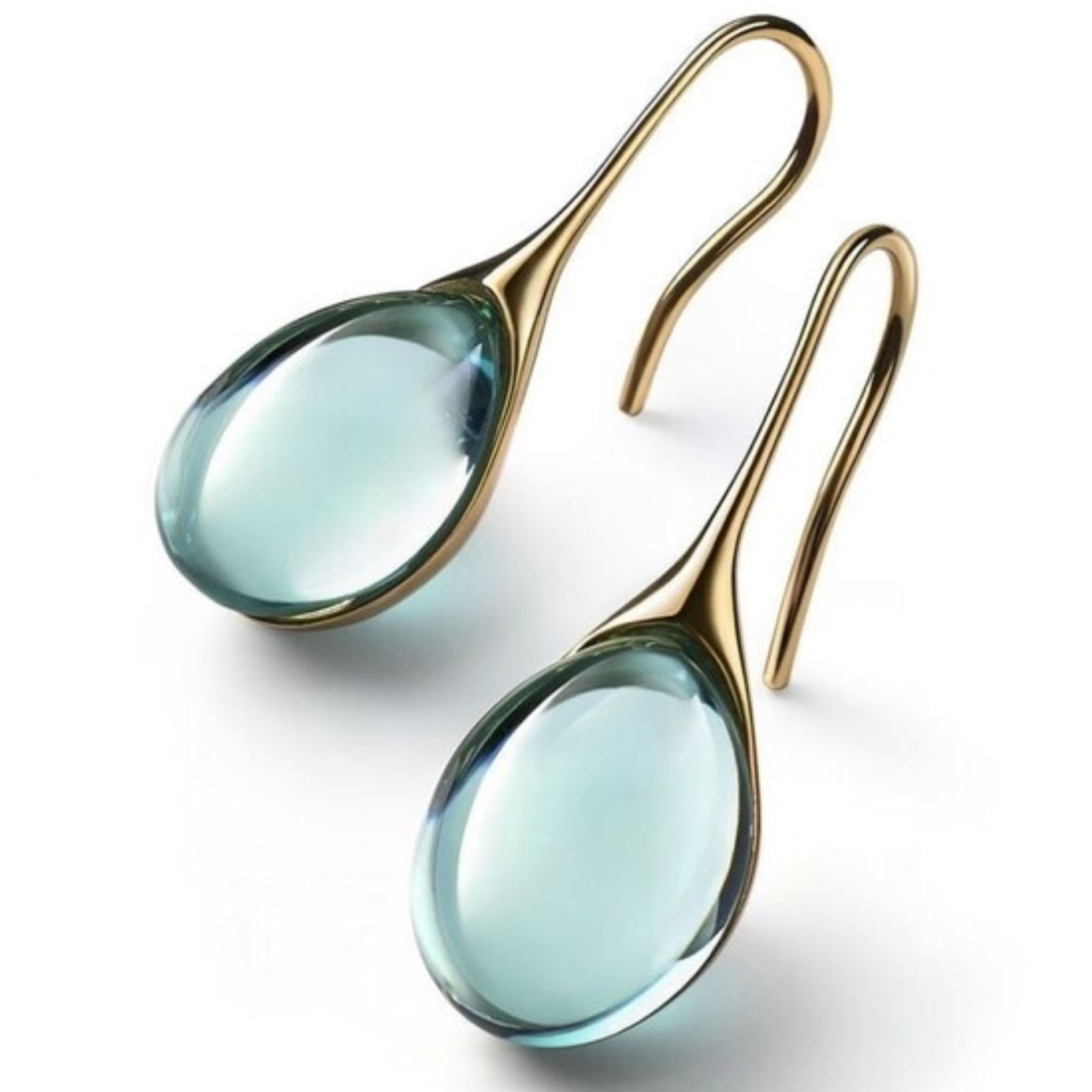 Azure Teardrop Earrings