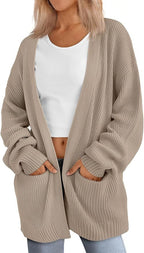 HANSEL™ - Lightweight Loose V-Neck Cardigan