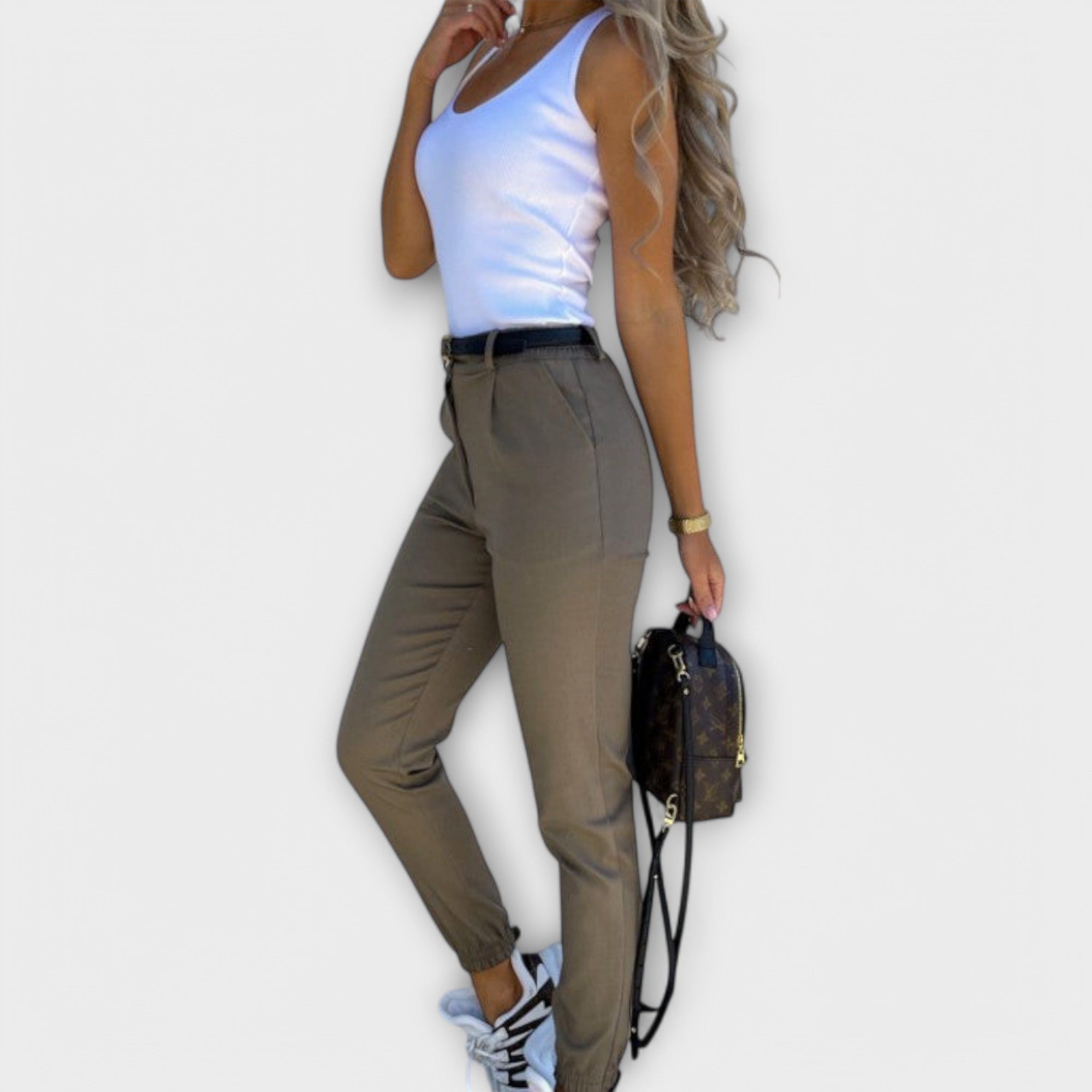 Melania – High-waisted stretch pants