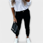Melania – High-waisted stretch pants