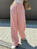 TAITE™ - Simple Summer Striped Relaxed Fit Buttom