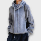Marzia – Cozy Hooded Knit Sweater