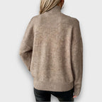 Lanie – Off-Shoulder Turtleneck Sweater