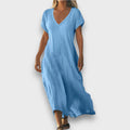 Roselynn – Flowing Summer Maxi Dress
