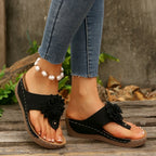 NOAH - Flowers Wedges Slippers