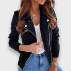 Kaleena – Elegant Suede Jacket