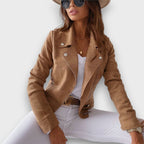 Kaleena – Elegant Suede Jacket
