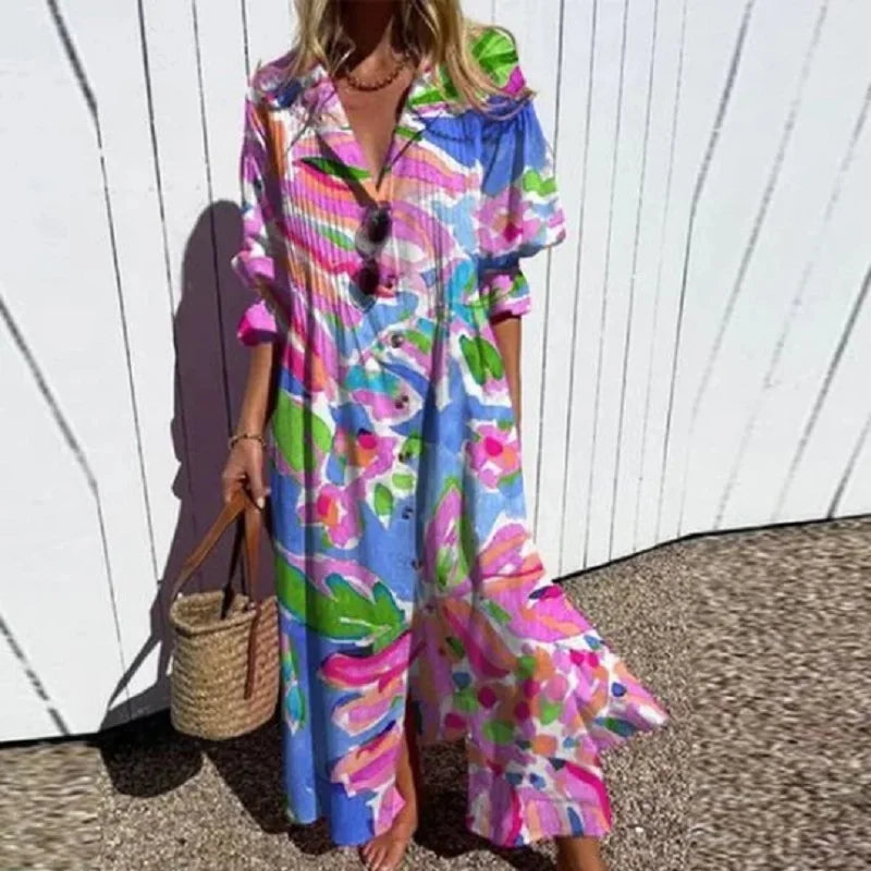 Susan ™ - Chic Boho Maxi Dress