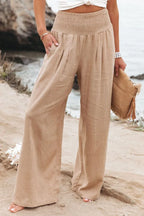 Daisy- Women's casual pants with drawstring