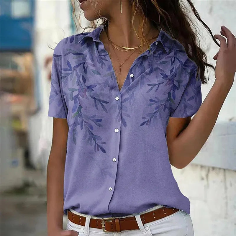 Hannah - Elegant Linnen Blouse