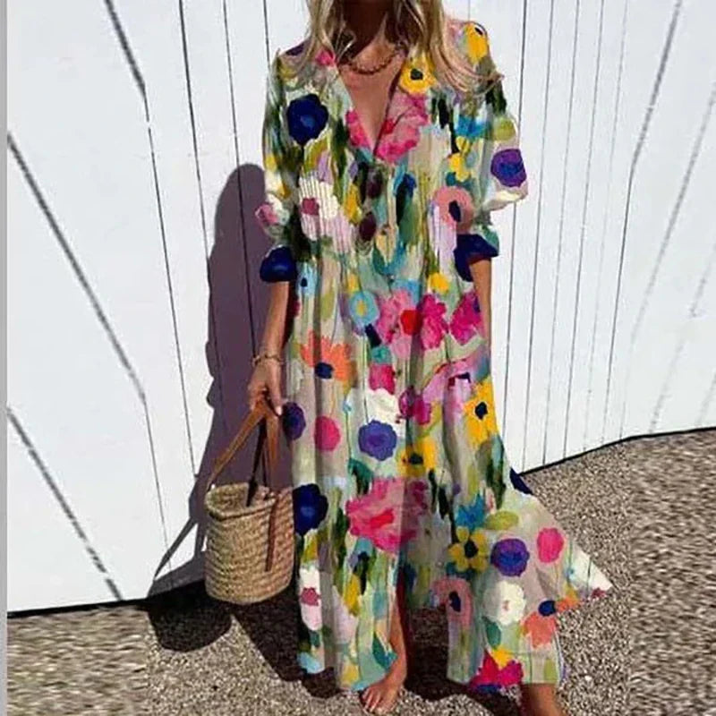 Susan ™ - Chic Boho Maxi Dress