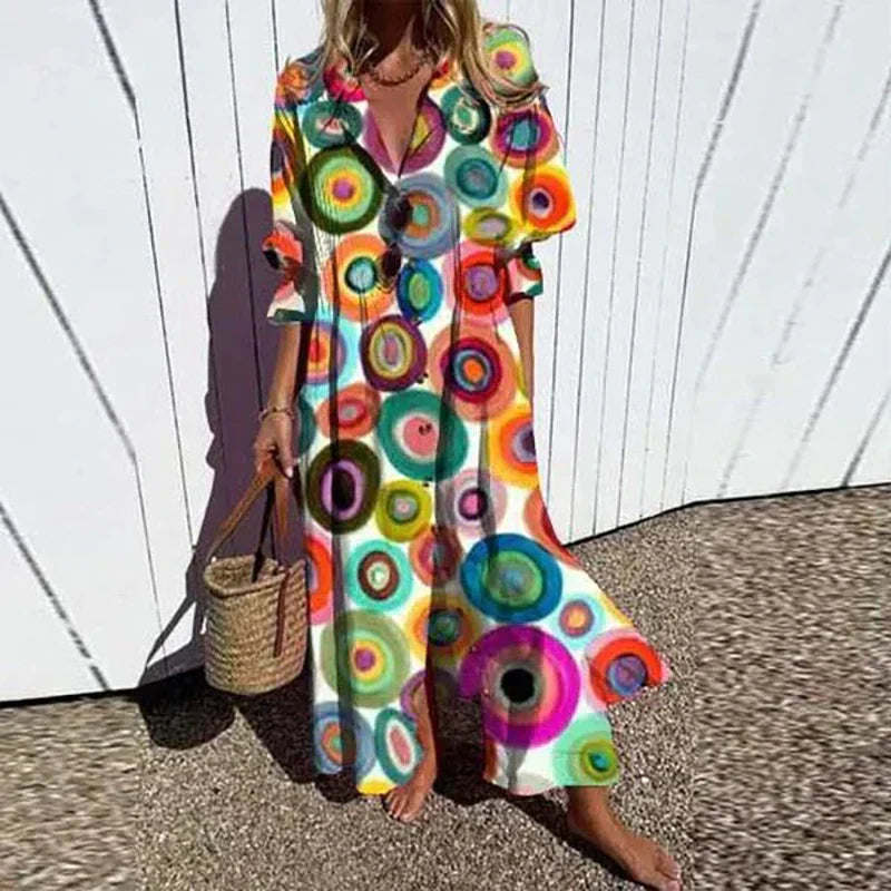 Susan ™ - Chic Boho Maxi Dress