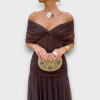 Aiza – Off-Shoulder Maxi Dress