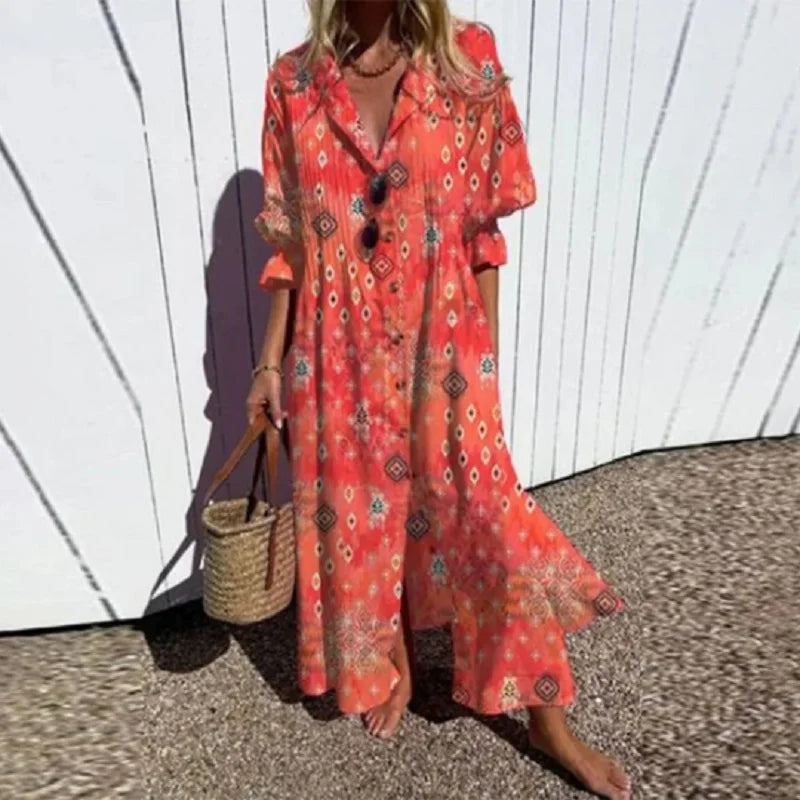 Susan ™ - Chic Boho Maxi Dress