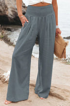 Daisy- Women's casual pants with drawstring