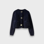 Moretta – Short Cardigan in Chunky Knit