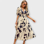Taina – Maxi Dress with Puff Sleeves