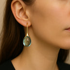 Azure Teardrop Earrings