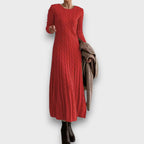 Maricen – Cable-Knit Longline Dress