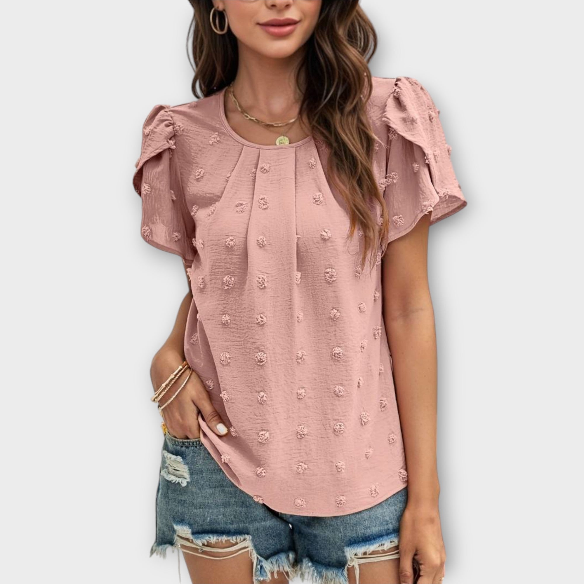 Clarine – The Perfect Polka Dot Blouse