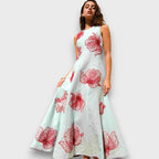 Maline – Embroidered Maxi Dress with Boho Flair