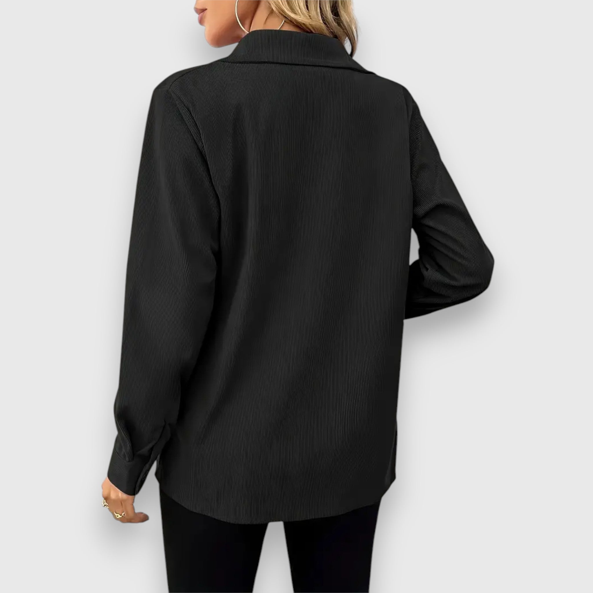 Solsna – Shirt Jacket in Cord Look