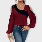 Nayela – Blouse with Square Neckline
