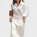Marone – Wide-Cut Pants with Modern Lightness