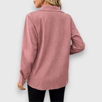 Solsna – Shirt Jacket in Cord Look