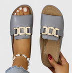 Monroe | Luxe Buckle Sandals