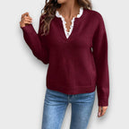 Elsbeth – Delicate V-neck sweater