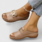 Monroe | Luxe Buckle Sandals