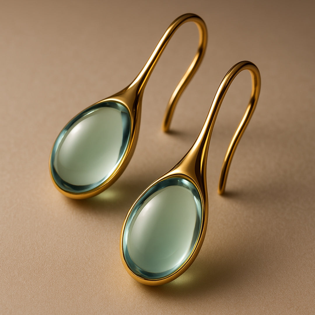 Azure Teardrop Earrings