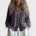Belviera – V-Neck Blouse