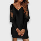 Mana – Lace Sleeve Mini Dress