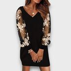 Mana – Lace Sleeve Mini Dress