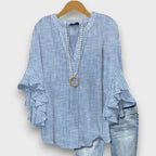 Elysava – Day Blouse with Floral Print