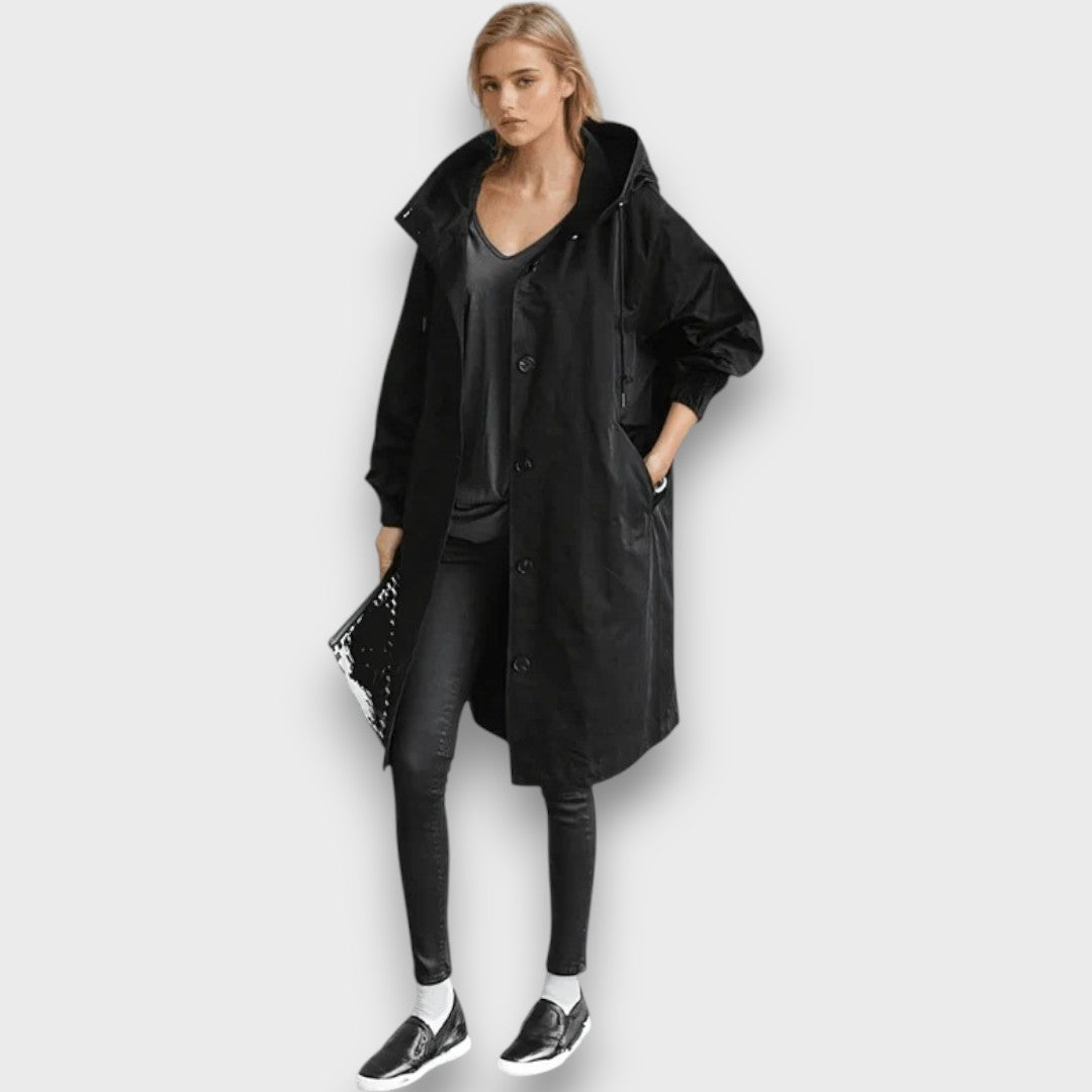 Erianna – Elegant Rain Trench