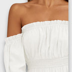 Arvenna – Off Shoulder Tiered Maxi Dress