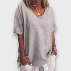 Ilyana – Simple Oversized Blouse for Every Day