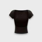 Piana – Figure-Hugging Top with Open Back